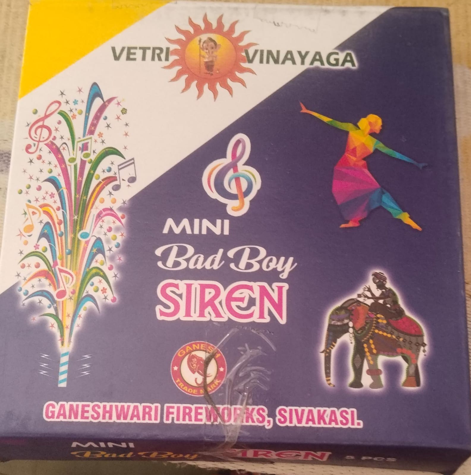 inba Crackers Mini Siren Fountain